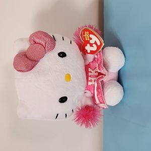 Chearleader 6" Sanrio Hello Kitty Plush Toy Bean Babie